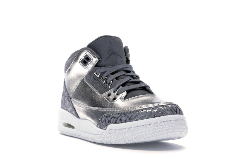Jordan 3 Retro Premium Heiress Metallic Silver (GS)