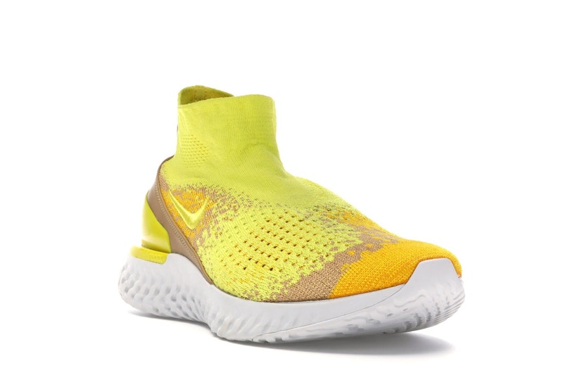Nike Rise React Flyknit Sonic Yellow