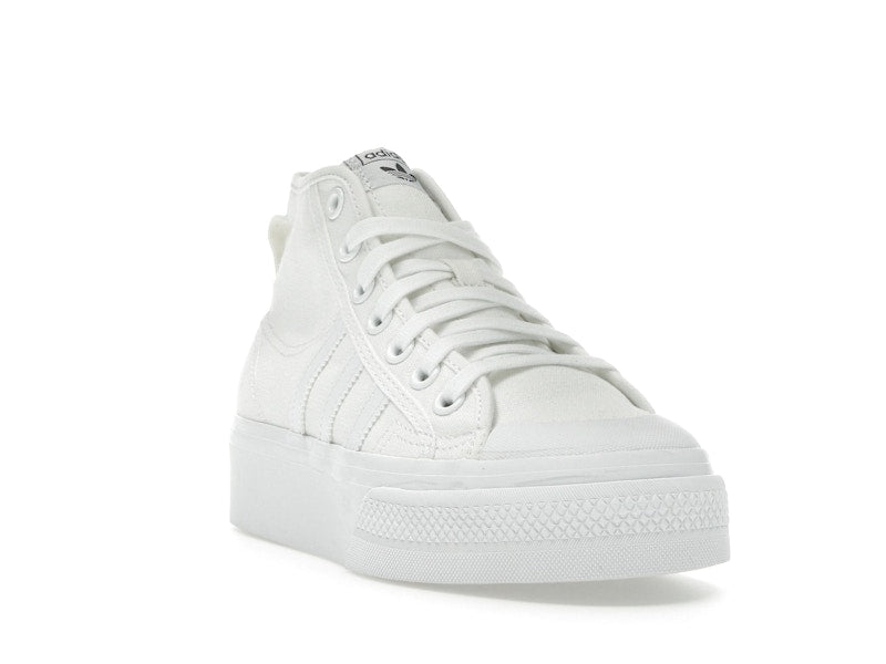 adidas Nizza Platform Mid Cloud White (Women's)