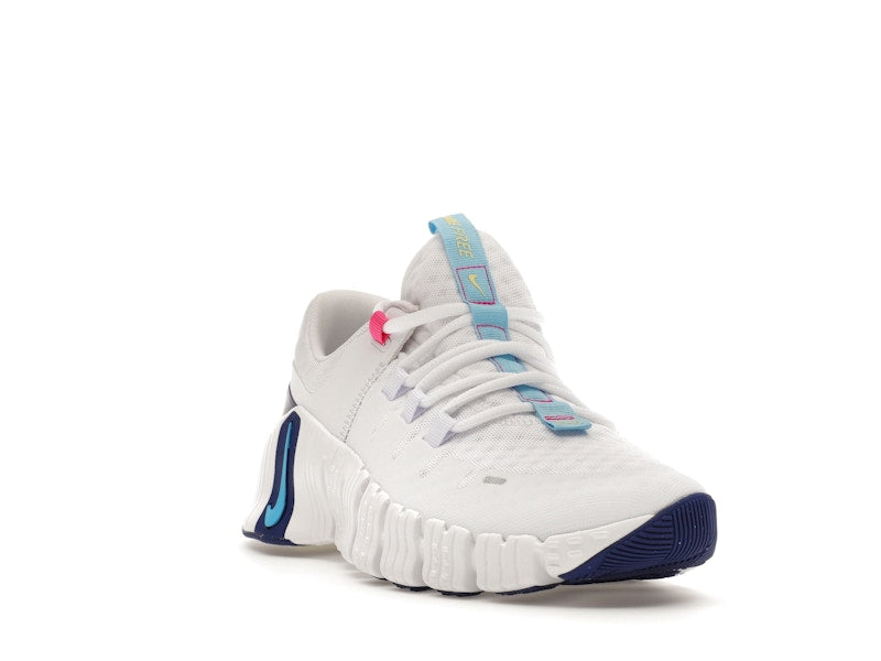 Nike Free Metcon 5 White Aquarius Blue