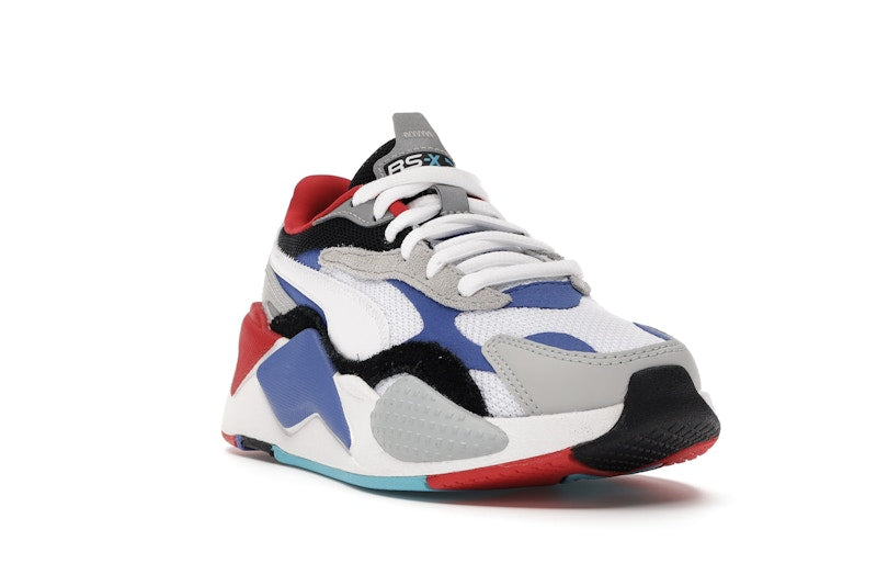 Puma RS-X 3 Puzzle White Blue Red (GS)