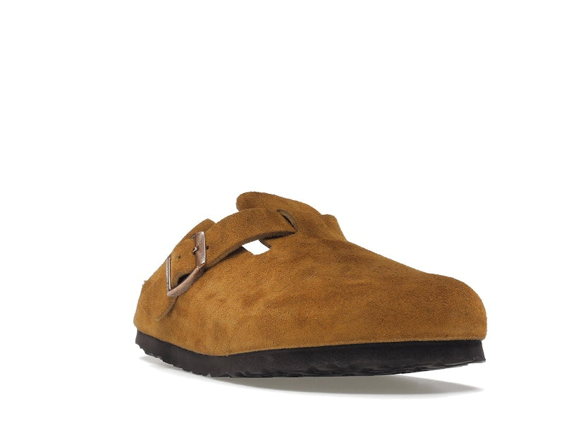 Birkenstock Boston Soft Footbed Suede Mink