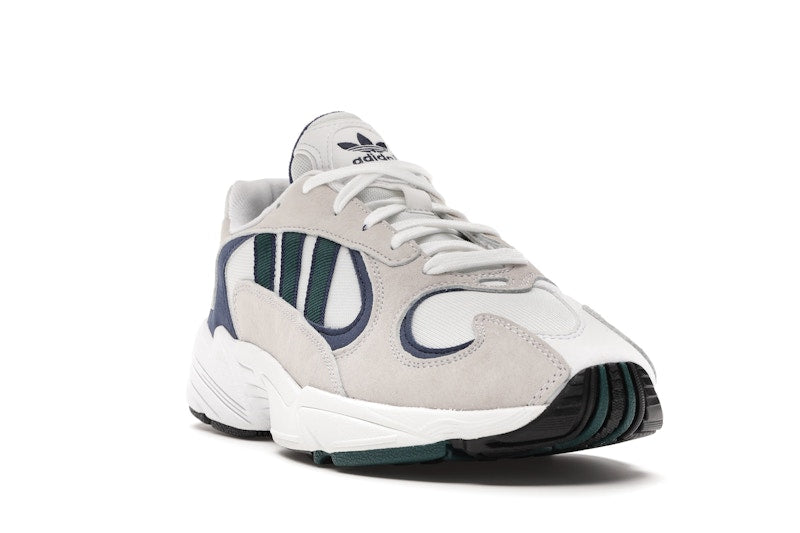 adidas Yung-1 White Noble Green Dark Blue
