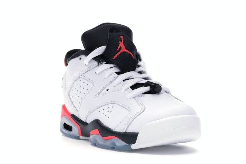 Jordan 6 Retro Low White Infrared 23 Black (GS)