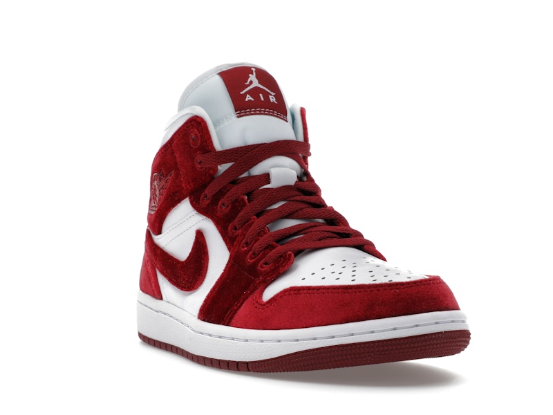 Jordan 1 Mid SE Red Velvet (Women's)
