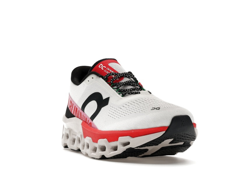 On Running Cloudmonster 2 Ivory Silver Red