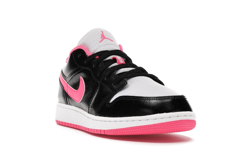 Jordan 1 Low Black White Hyper Pink (GS)