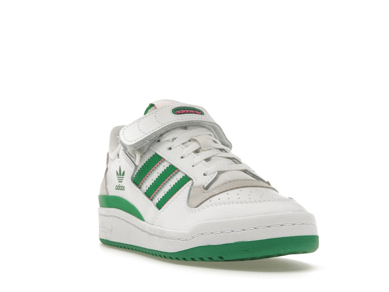 adidas Forum Low White Green Lucid Pink (Women's)