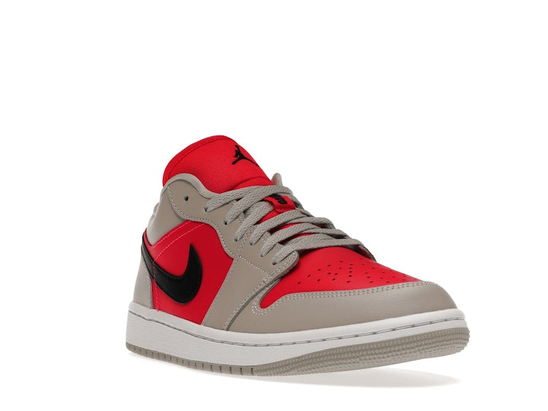 Jordan 1 Retro Low Light Iron Ore Siren Red (Women's)