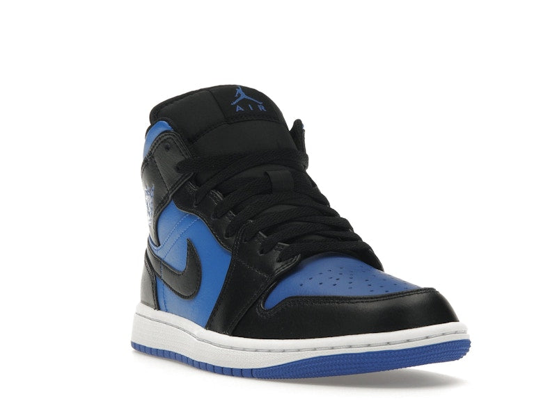 Jordan 1 Mid Black Royal Blue