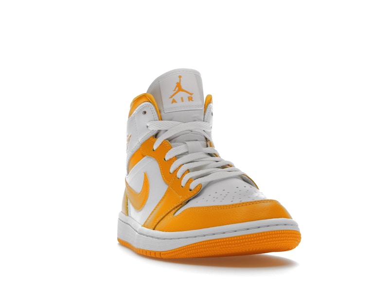 Jordan 1 Mid White University Gold (Women's)