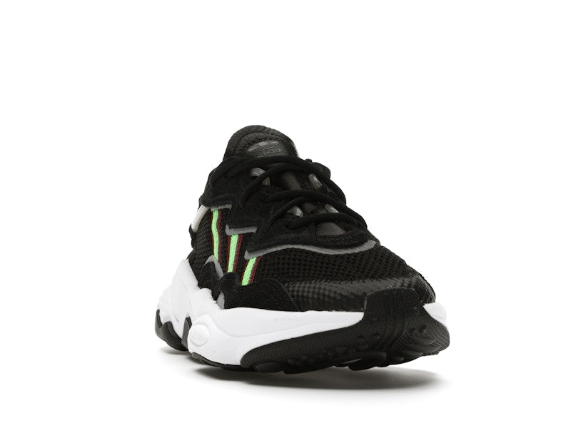 adidas Ozweego Core Black Solar Green (GS)