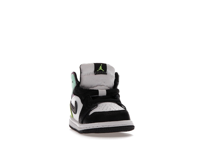 Jordan 1 Mid Pastel Black Toe (TD)