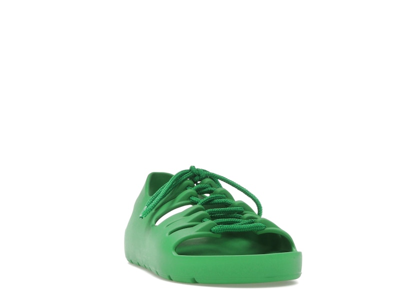 Bottega Veneta Jelly Lace Up Sandal Green (Women's)