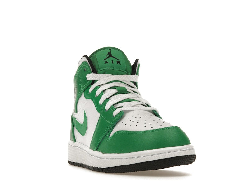 Jordan 1 Mid Lucky Green (GS)