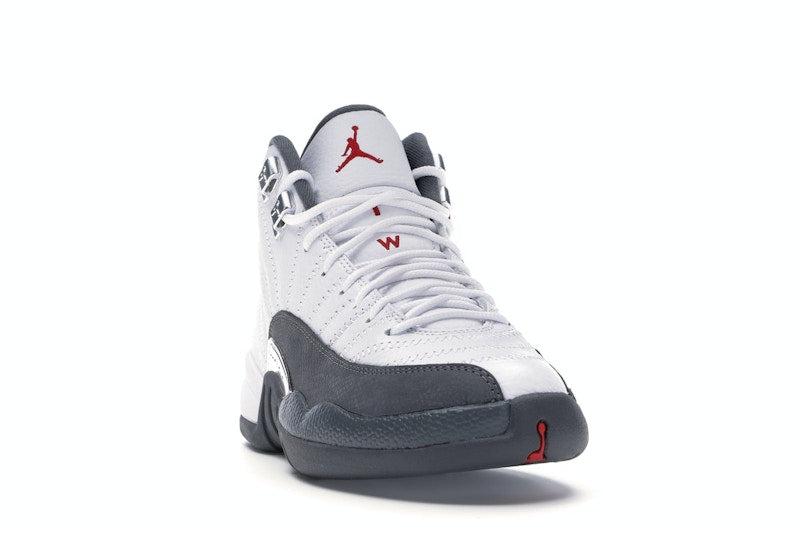Jordan 12 Retro White Dark Grey (GS)