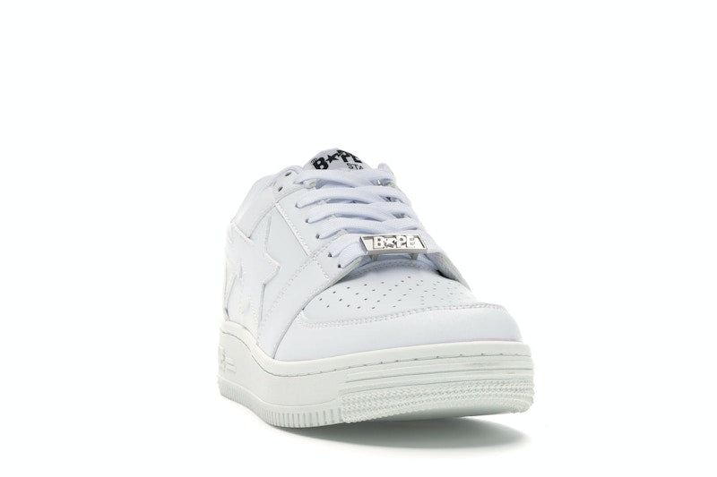 BAPE STA Low White