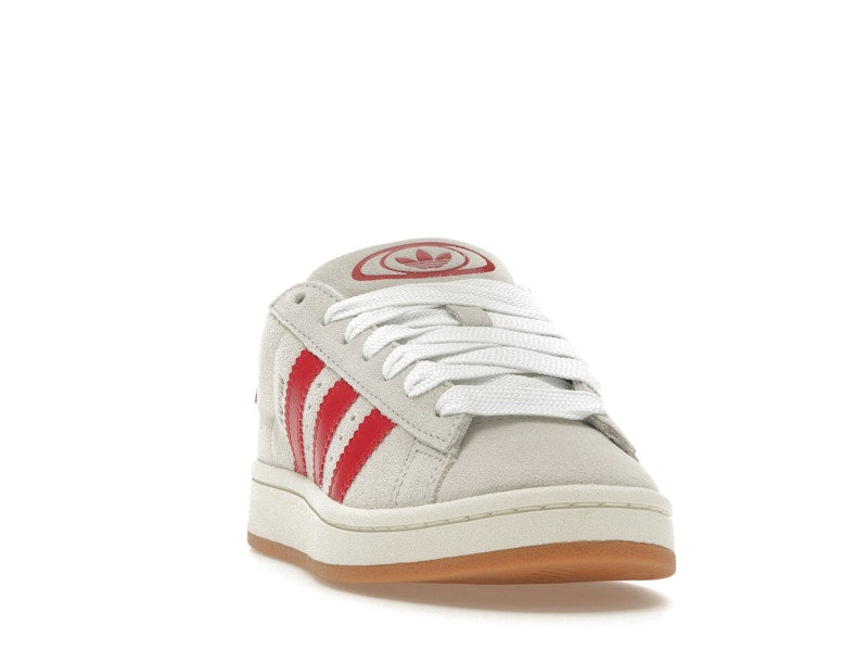 adidas Campus 00s Crystal White Better Scarlet (Women's)