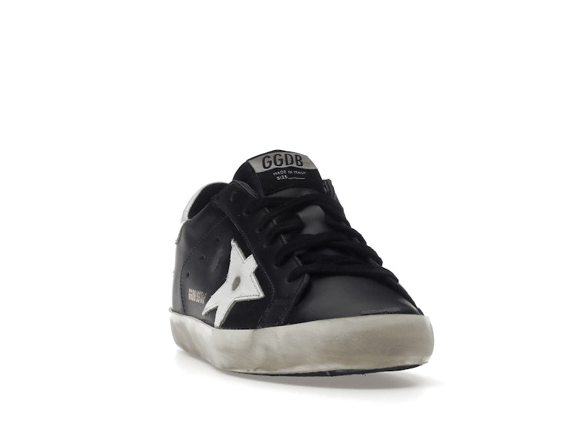Golden Goose Super-Star Black White Leather (Women's)