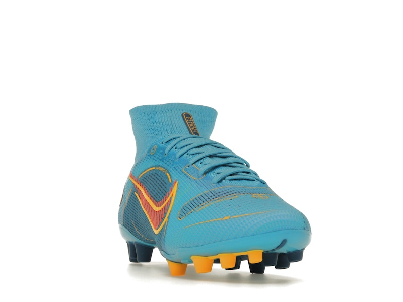 Nike Mercurial Superfly 8 Elite AG Chlorine Blue Laser Orange
