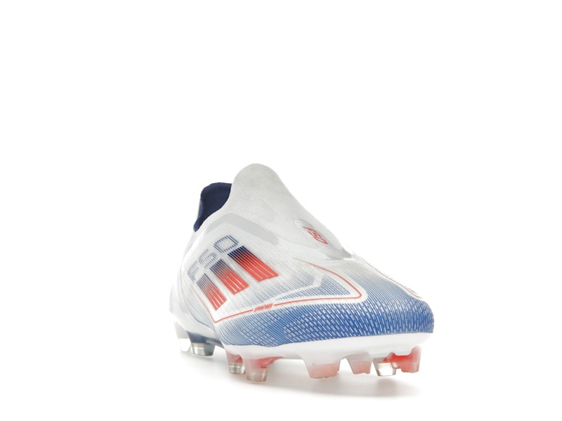 adidas F50 Elite Laceless FG Cloud White Solar Red Lucid Blue