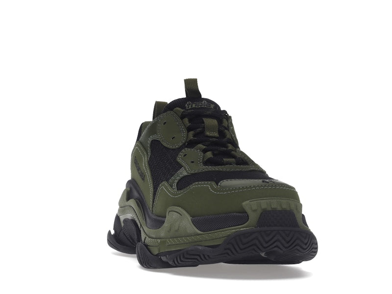 Balenciaga Triple S Dark Green Black