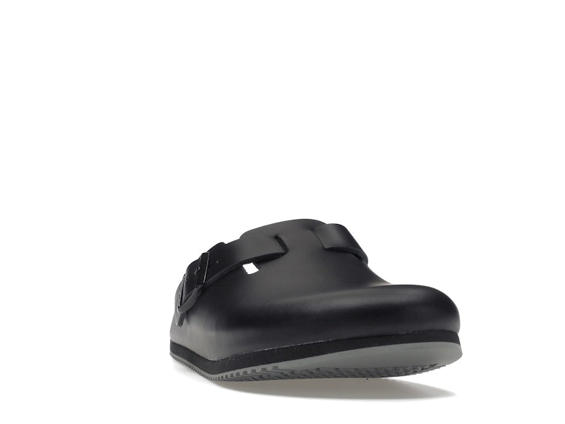 Birkenstock Boston Super Grip Leather Black