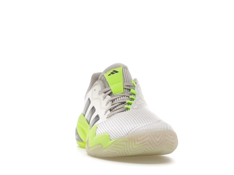 adidas Barricade 13 Clay Cloud White Iron Metallic Lucid Lemon (Women's)