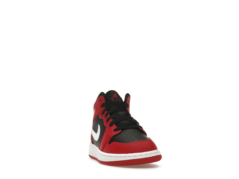 Jordan 1 Mid Gym Red Black White (GS)