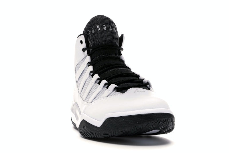 Jordan Max Aura White Metallic Silver Black