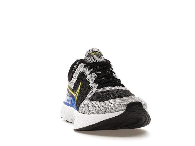 Nike React Infinity Run Flyknit 2 Black White Racer Blue Cyber