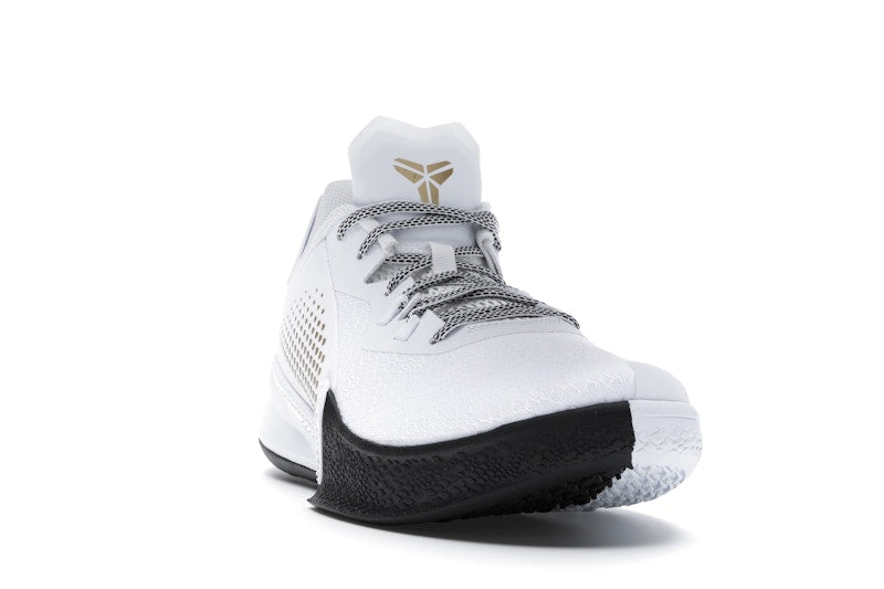 Nike Mamba Fury White Metallic Gold