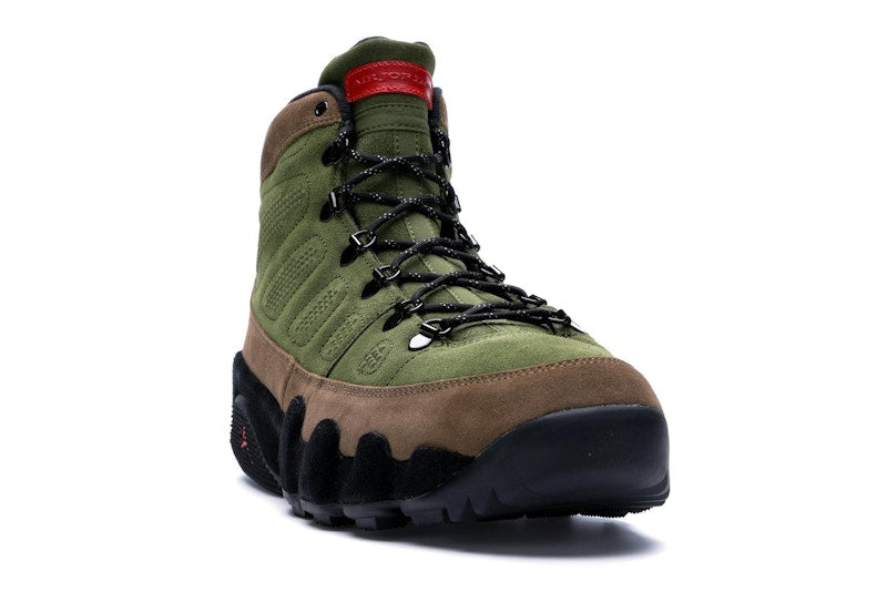 Jordan 9 Retro Boot NRG Military Brown Legion Green