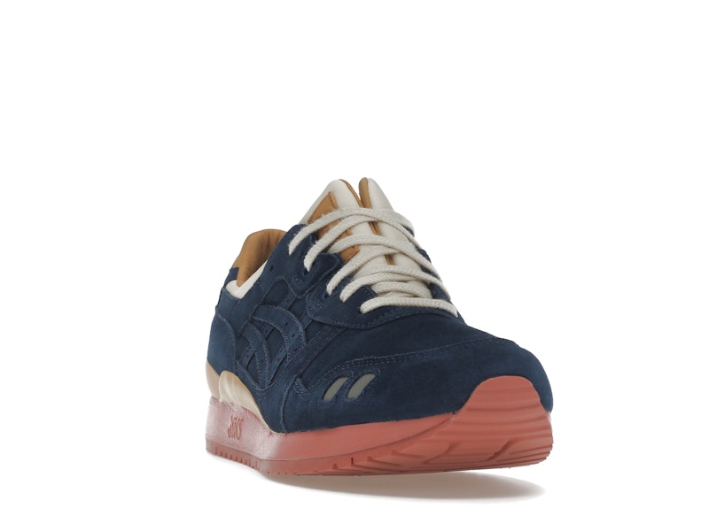 ASICS Gel-Lyte III Packer Shoes x J. Crew Navy Buck