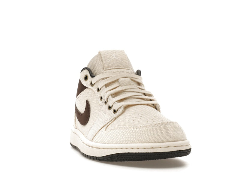 Jordan 1 Low Premium Pale Ivory Off Noir Baroque Brown