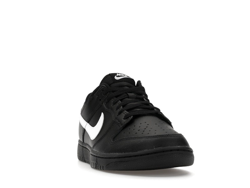Nike Dunk Low Black White Swoosh
