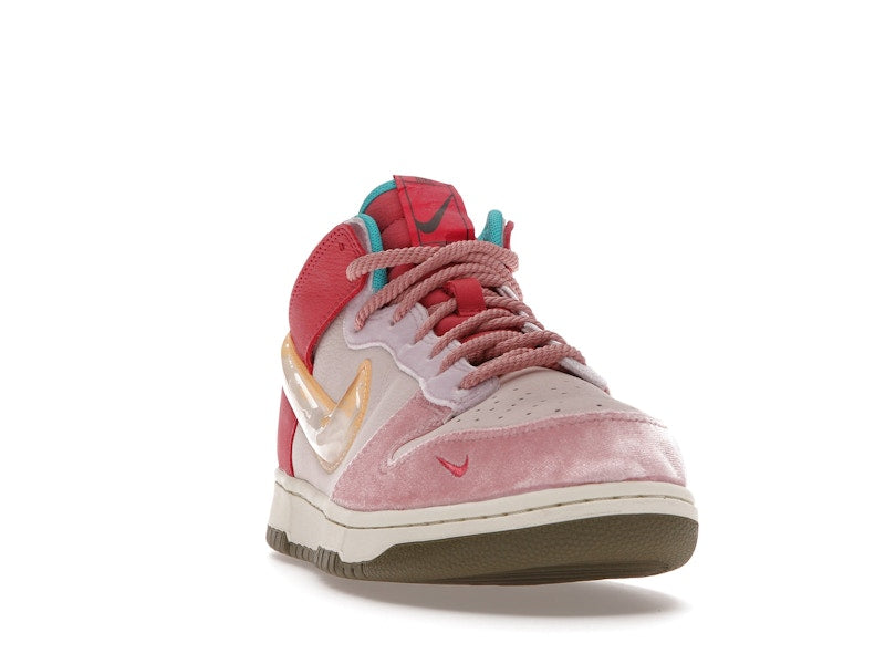 Nike Dunk Mid Social Status Free Lunch Strawberry Milk