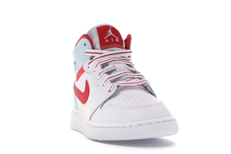 Jordan 1 Mid White Topaz Mist (GS)