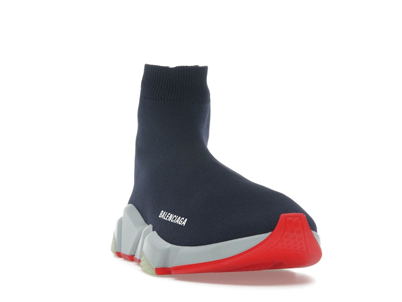 Balenciaga Speed Trainer Navy Red
