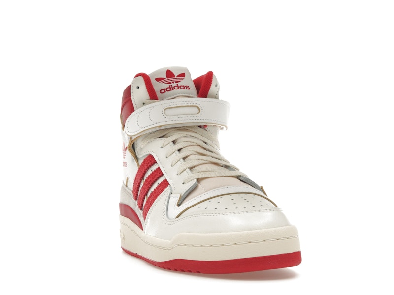 adidas Forum 84 Hi Cloud White Team Red