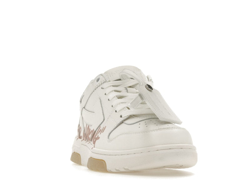 OFF-WHITE Out Of Office For Walking White Pink (Women's)