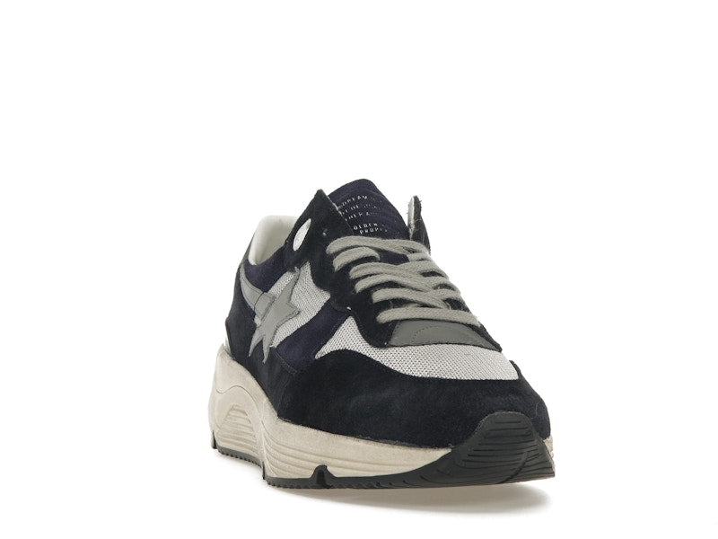 Golden Goose Running Sole Black Navy Grey