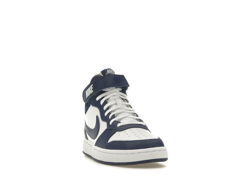 Nike Court Borough Mid 2 White Blue Void (GS)