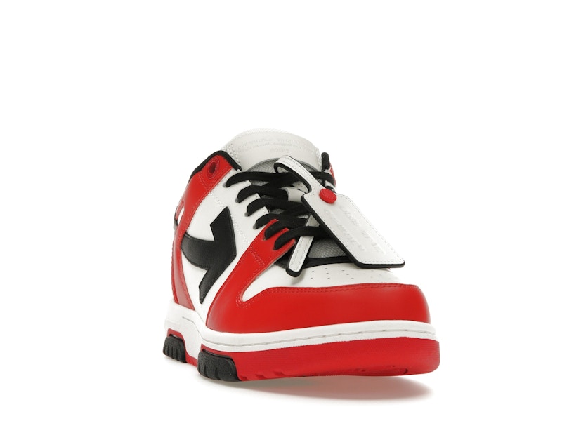 OFF-WHITE Out Of Office OOO Low Tops Red Black (2024)