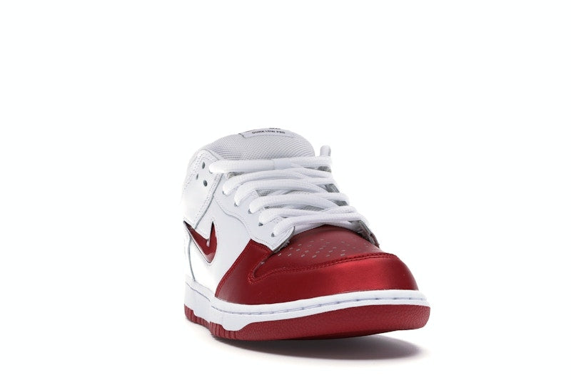 Nike SB Dunk Low Supreme Jewel Swoosh Red