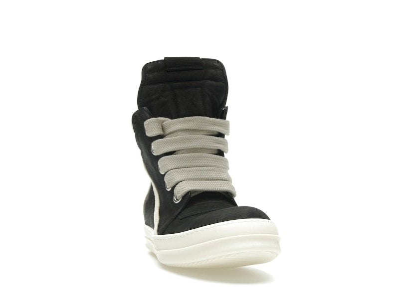 Rick Owens Geobasket Jumbo Lace High Black Milk (Women's)