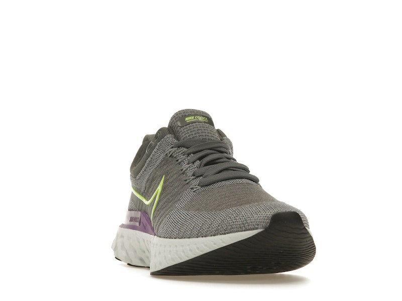 Nike React Infinity Run Flyknit 2 Grey Volt Wild Berry