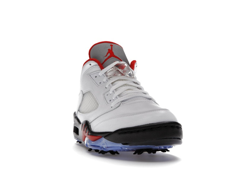 Jordan 5 Retro Low Golf Fire Red (Silver Tongue)