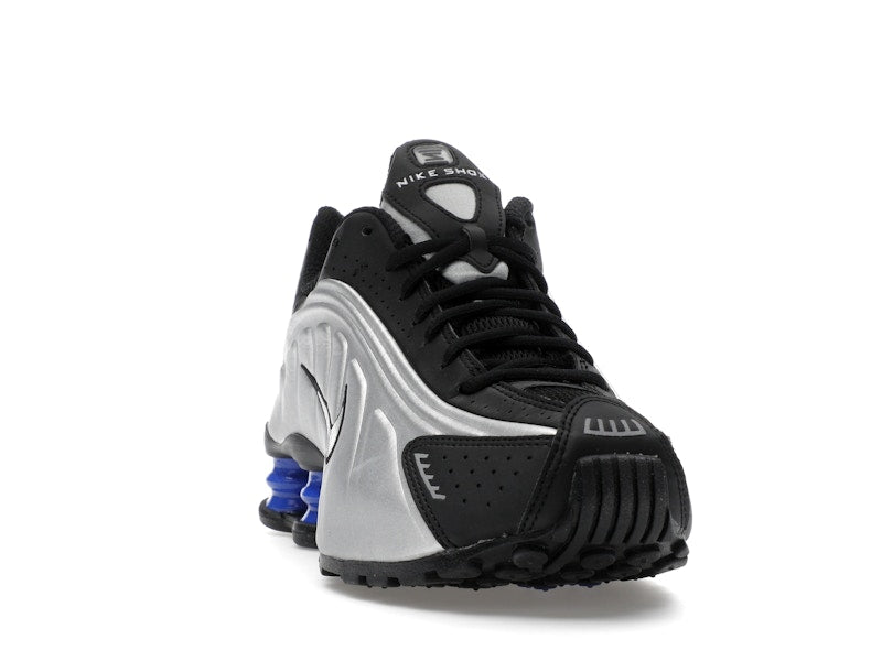 Nike Shox R4 Metallic Silver Black Racer Blue (Women's)