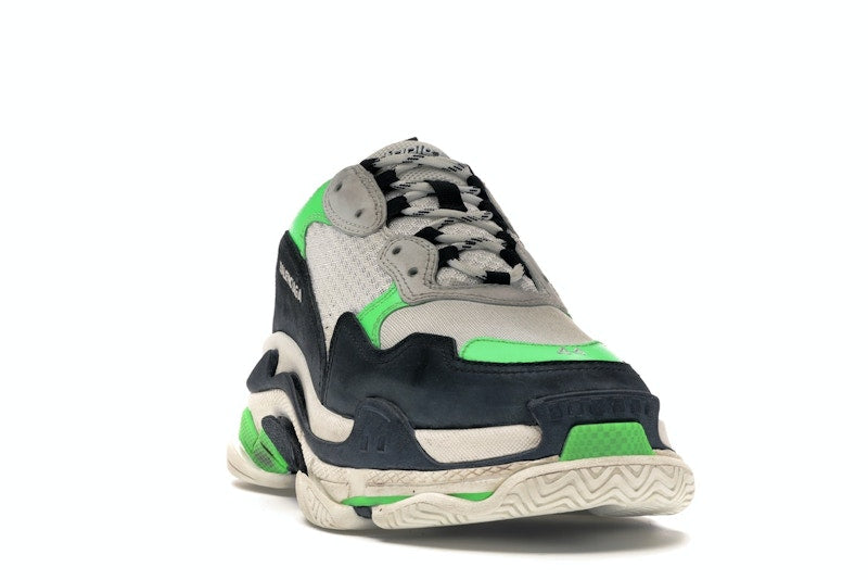 Balenciaga Triple S Mr. Porter Neon Green 2018